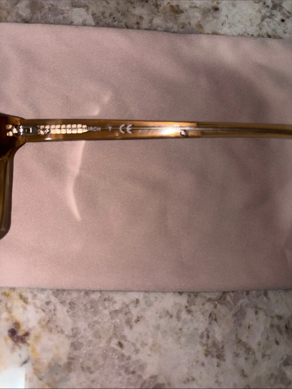 Tory Burch Runway Yellow-Tinted Sunglasses